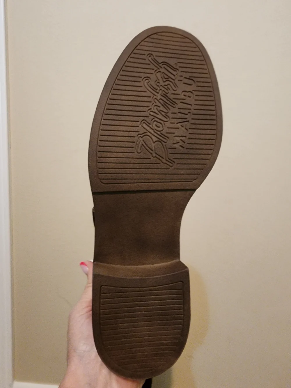Brown Mid-Calf Buckle Moto Boots By Blowfish Malibu - Picture 3 of 4
